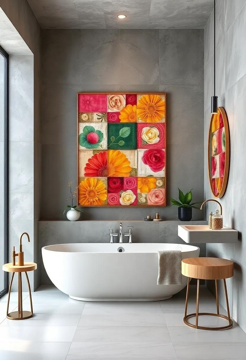 Upcycled Fabric⁤ Art:⁢ Repurpose colorful fabric scraps into wall art for ‌a playful yet⁤ elegant touch; consider framed quilt ⁤squares or abstract ⁢fabric collages