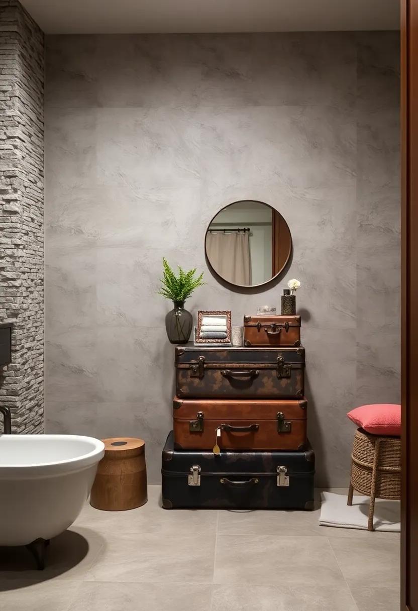 Upcycled Suitcases: Stack vintage‍ suitcases as an unconventional storage option that offers charm ‌while holding extra linens or unusual items