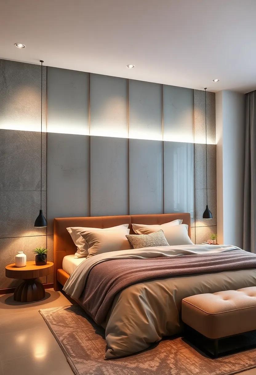 Backlit Glass Panels for a Dramatic Glow: Install‌ backlighting⁢ behind translucent glass panels to create a soft ambient glow, setting ⁤a tranquil mood for relaxation