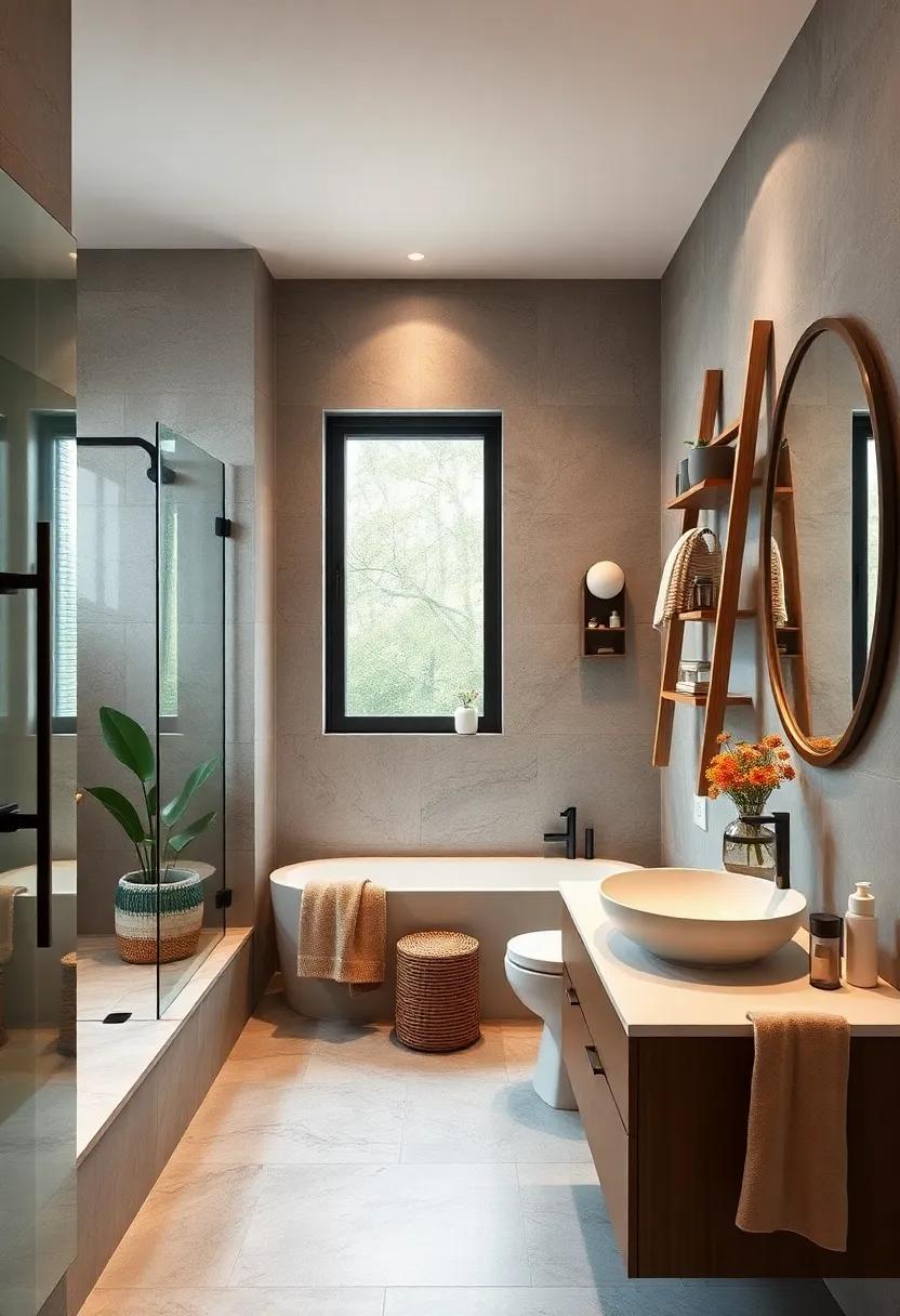 Creative Storage Solutions: ⁢Maximize space‌ with creative storage‌ solutions, such as baskets, ladder shelves, or built-in cabinets