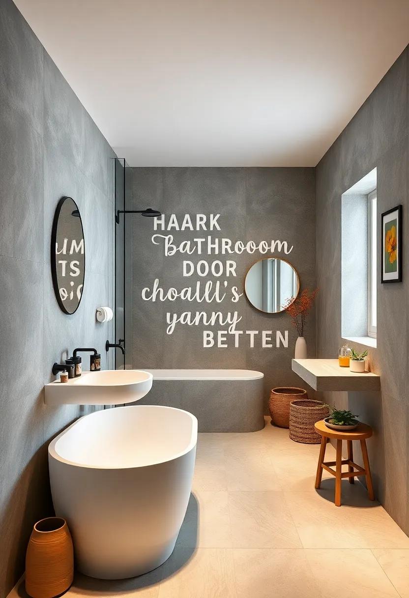 Whimsical Decor: Add playful elements like quirky bathroom signs or fun‌ accessories for​ a light-hearted touch ​that reflects your personality
