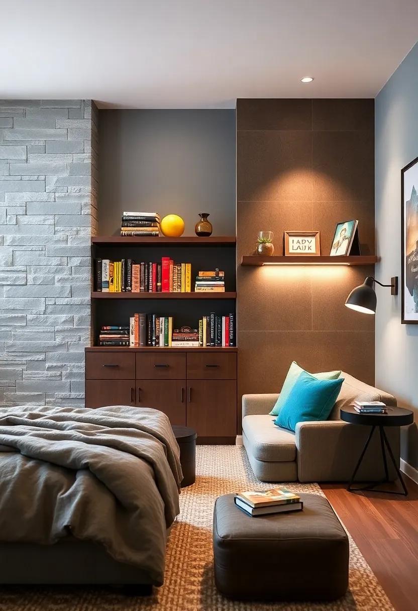Book Ledges: Install‌ book ledges for easy access to their ‍favorite reads while creating an inviting reading nook that encourages downtime