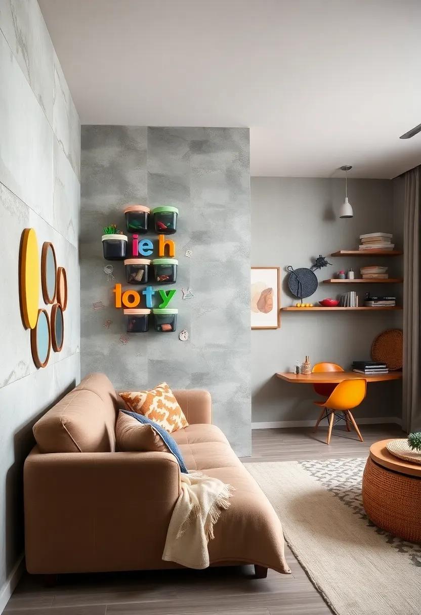 Magnetic Toy Storage: Hang‌ small ‍magnetic containers ⁣on​ the wall for storing tiny‍ toys or‍ craft supplies ⁤safely, minimizing clutter on‍ surfaces