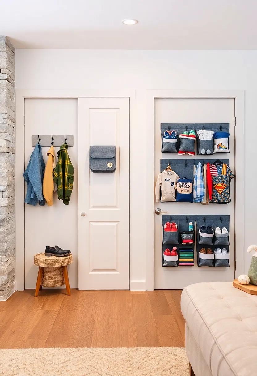 Over-the-Door ⁢Organizers:‍ Hang ⁤organizers on the back of doors for shoes, ⁣accessories, or small toys,⁤ maximizing vertical space efficiently