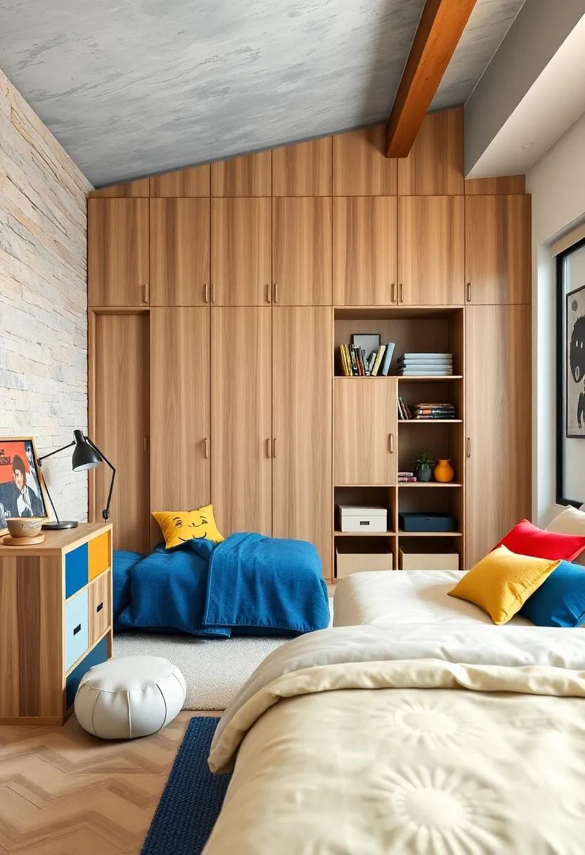 Playroom to Bedroom Transition: Design a flexible storage​ solution ‍that allows a ‌room’s function to evolve as your child grows,adapting with their needs