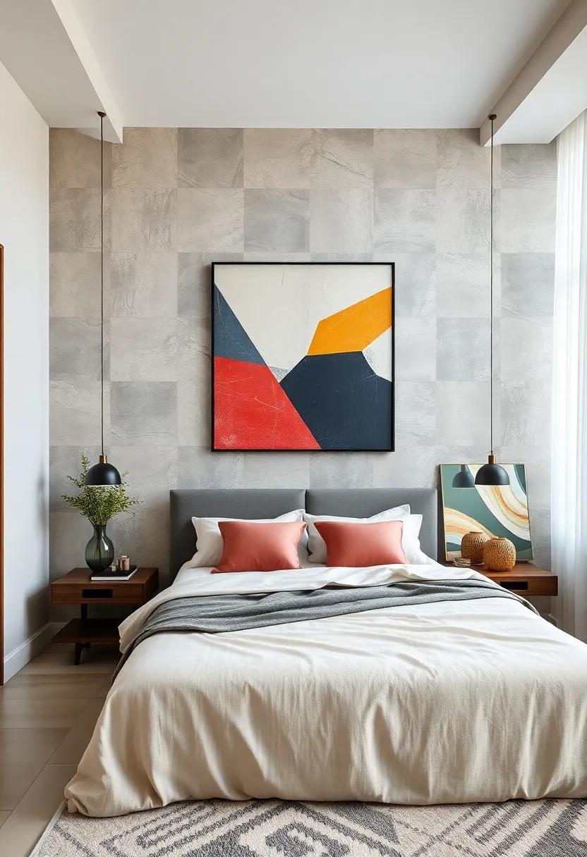 Abstract Expressions:⁤ Choose abstract geometric designs ⁢that evoke emotion and intrigue, acting as⁢ conversation starters in your personal oasis