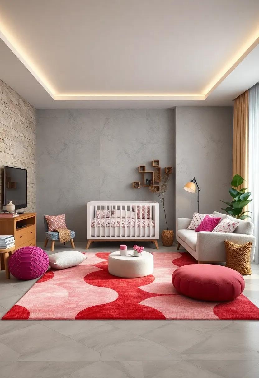 Nighttime Comfort: A Luminescent Rug that Glows in the Dark