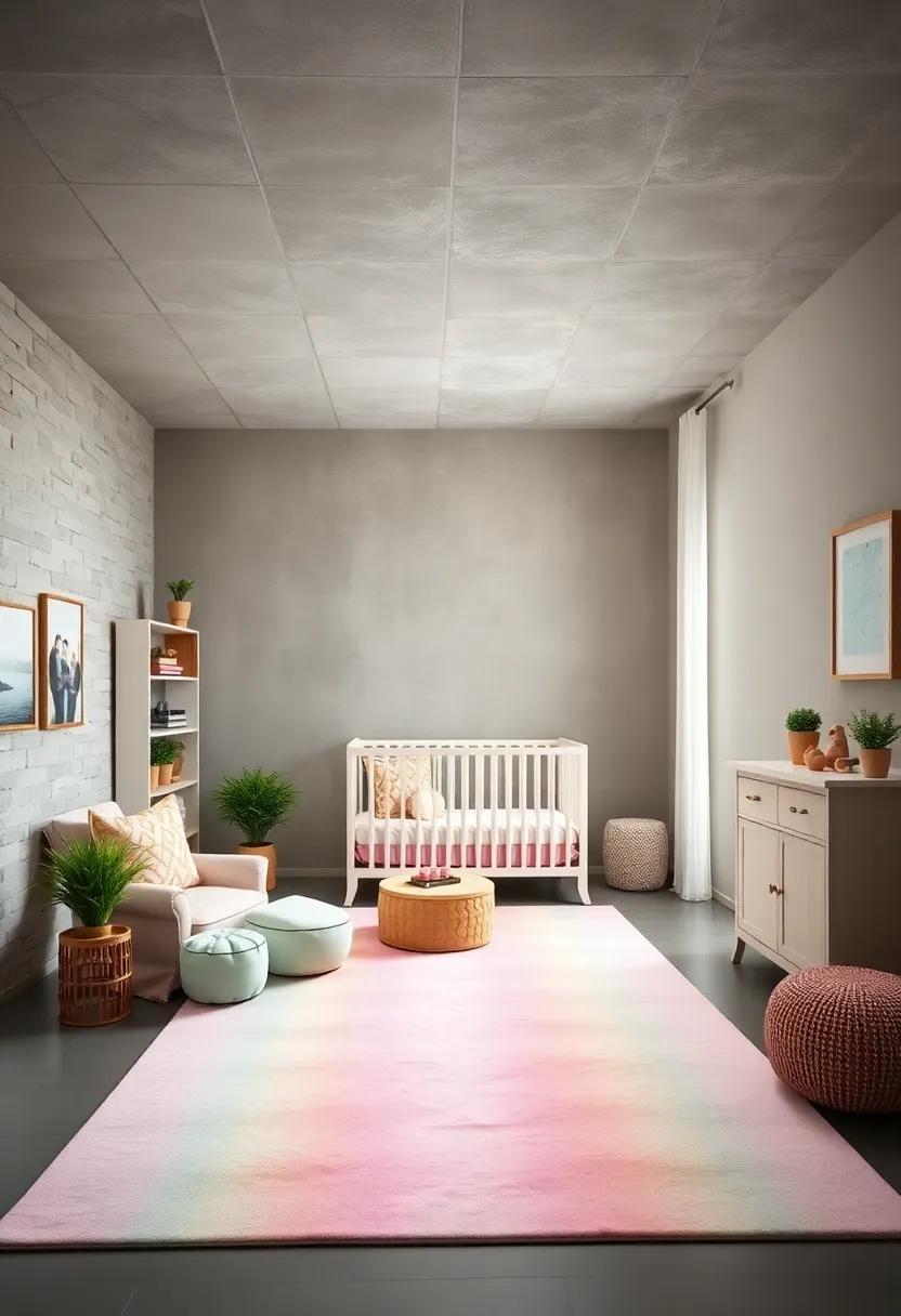 Serenity​ Now: ‌A Soft ‍Pastel Ombre Rug‍ for a Calming Effect