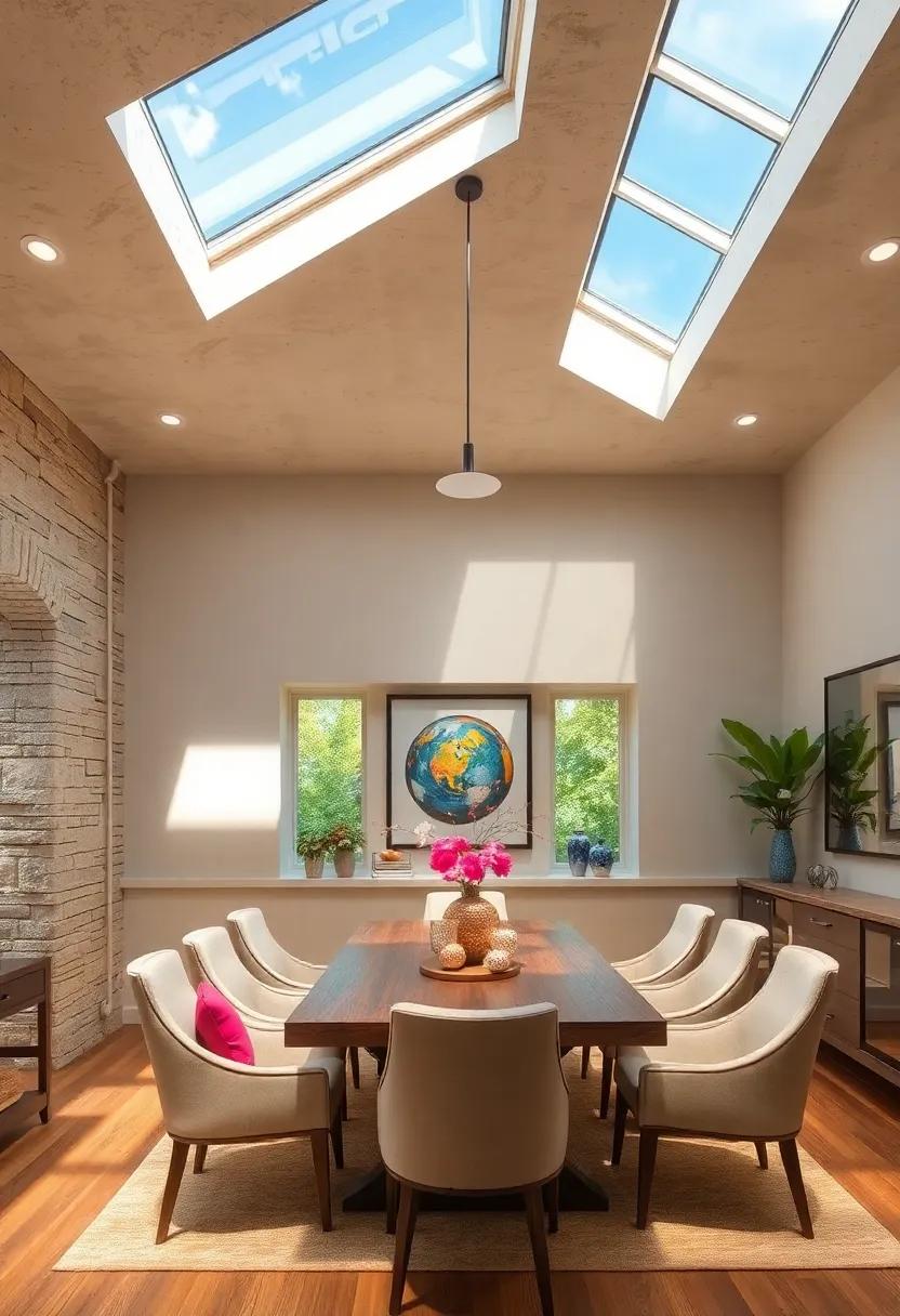 Custom Skylights:⁣ Enhance natural ⁤light with strategically placed‍ skylights,‍ brightening‍ your dining experience while connecting you with the outdoors