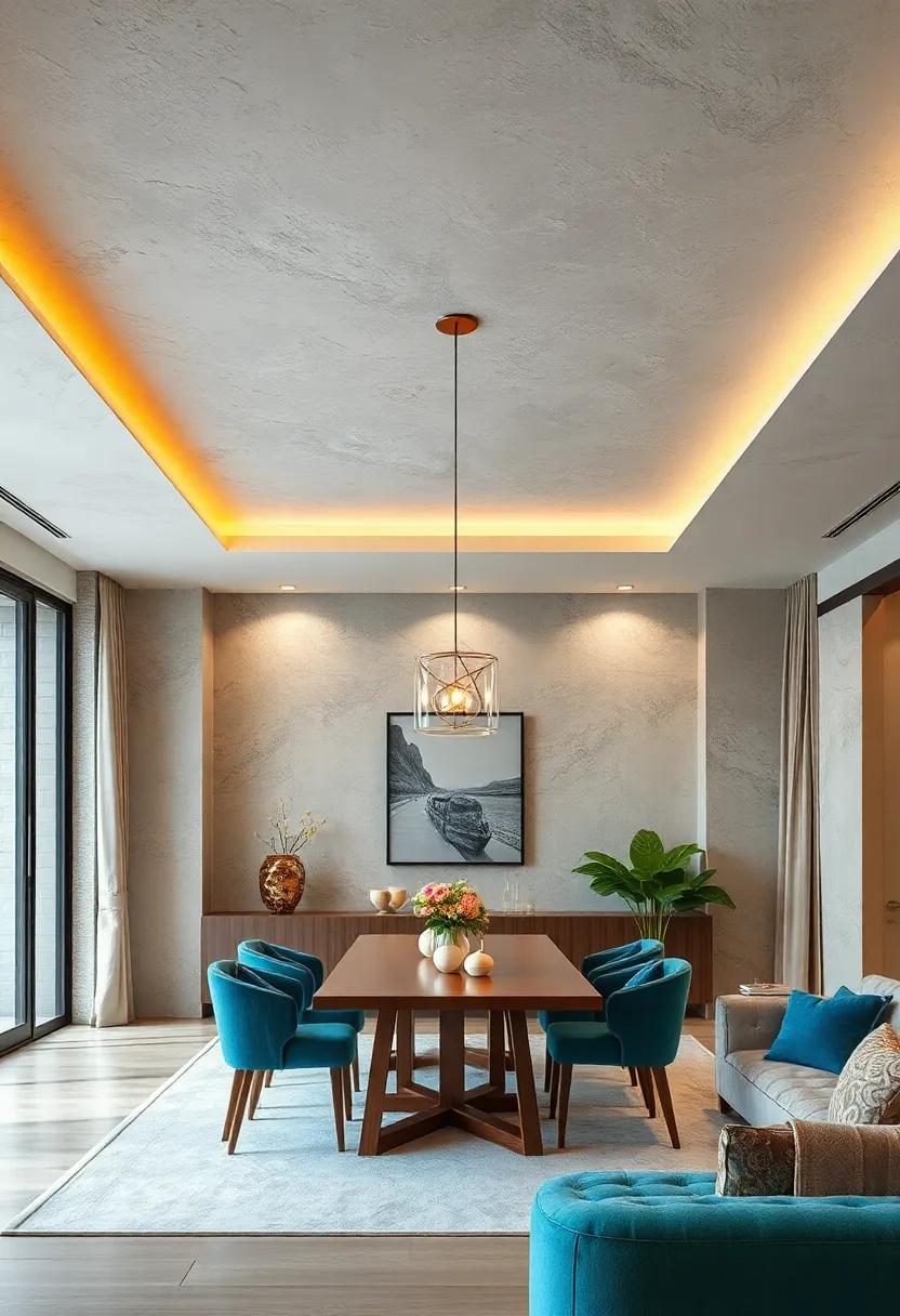 Textured Plaster Finish: Experiment with a⁤ textured plaster finish that adds a tactile ⁢element,complementing‌ various interior design⁢ themes