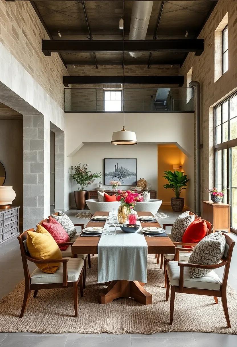 Layered Textures: Use a mix of ⁣fabrics—from plush table runners to textured⁤ cushions—to add depth and warmth to your dining setup