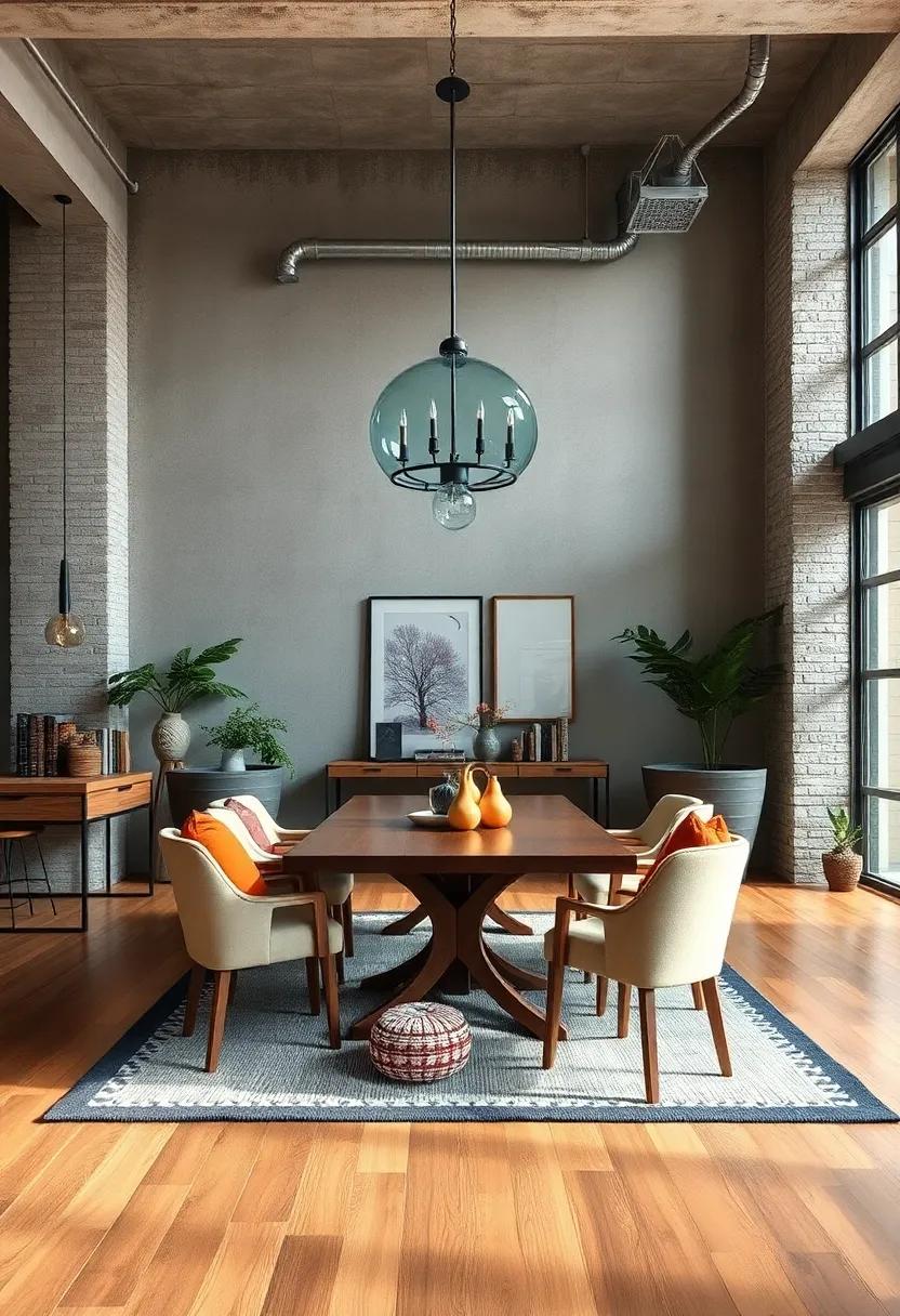 Natural Materials: Incorporate elements like stone, wood, and metal to ⁢create a cohesive look ‌that celebrates industrial aesthetics