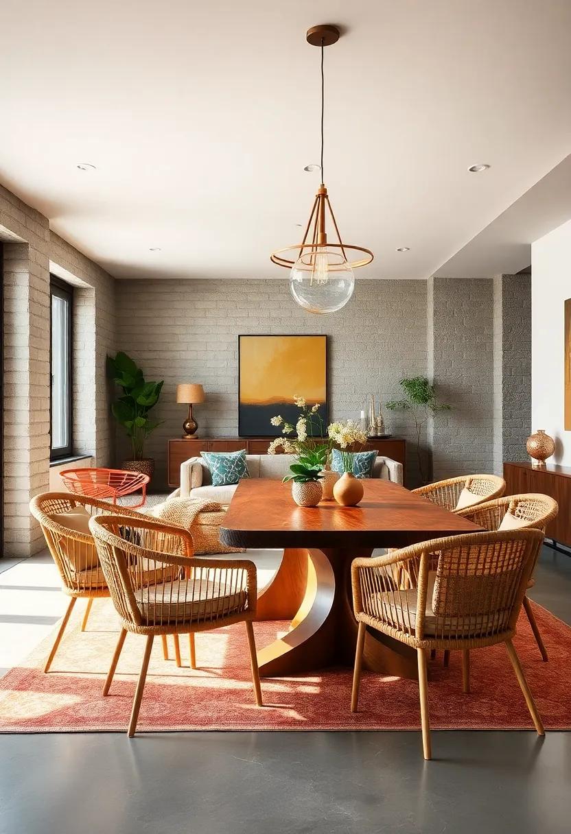 Outdoor-Inspired: Incorporate elements like rattan chairs or a live edge table to bring a⁢ touch of the outdoors inside