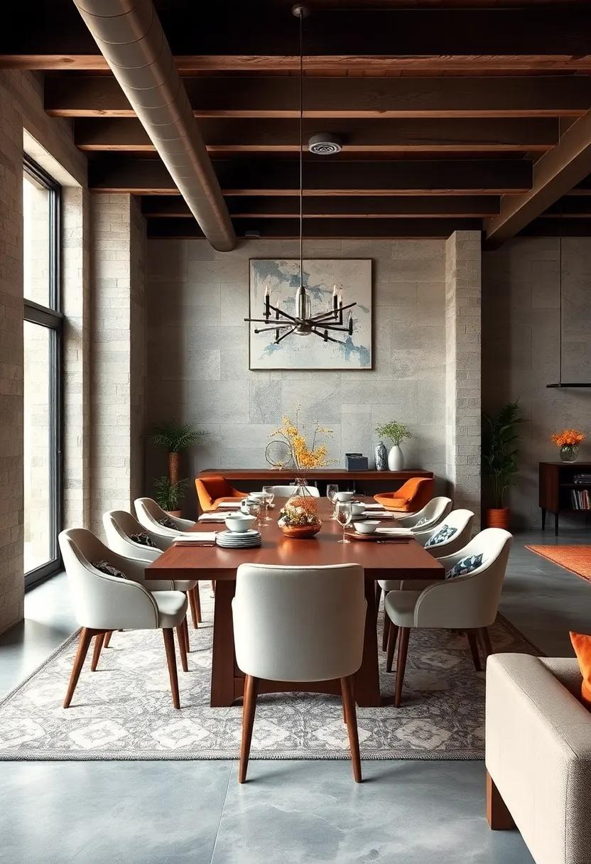 Personal Touches: Infuse your personality with unique finds from your travels, giving your dining room a story and authenticity