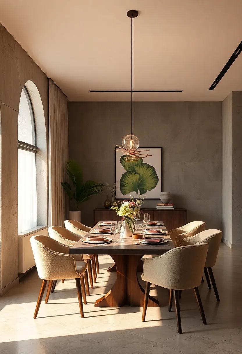 Minimalist Aesthetics: Consider ⁤sleek, minimalist designs that ‍focus on form and​ function, perfect ⁣for⁤ a contemporary dining experience
