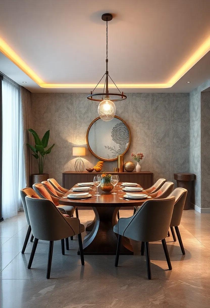 Eco-friendly⁣ Solutions: Choose ​sustainable lighting options, such as LED fixtures or solar-powered lamps, to ⁤brighten your dining‍ experience while being conscious of the environment