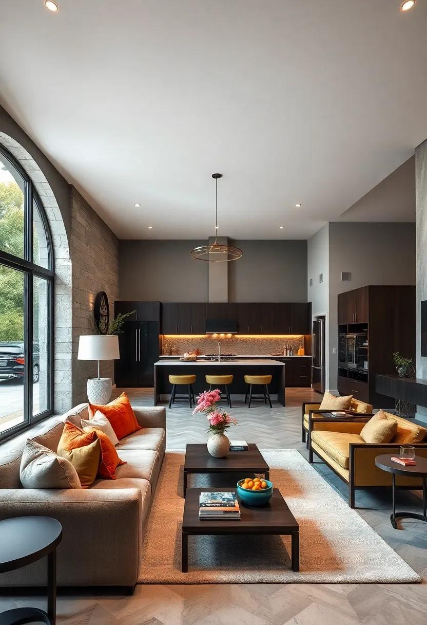 Create a seamless transition between entertaining and cooking by integrating smart ‍home technology for easy control ‌of lighting and music