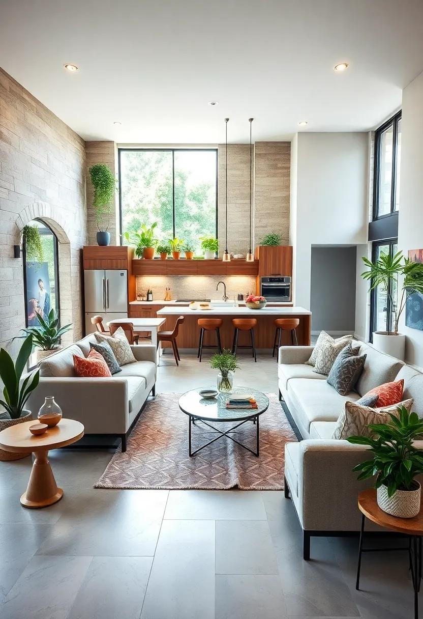 Incorporate greenery with houseplants or herb gardens to introduce life ⁤and freshness to⁢ the ‍design