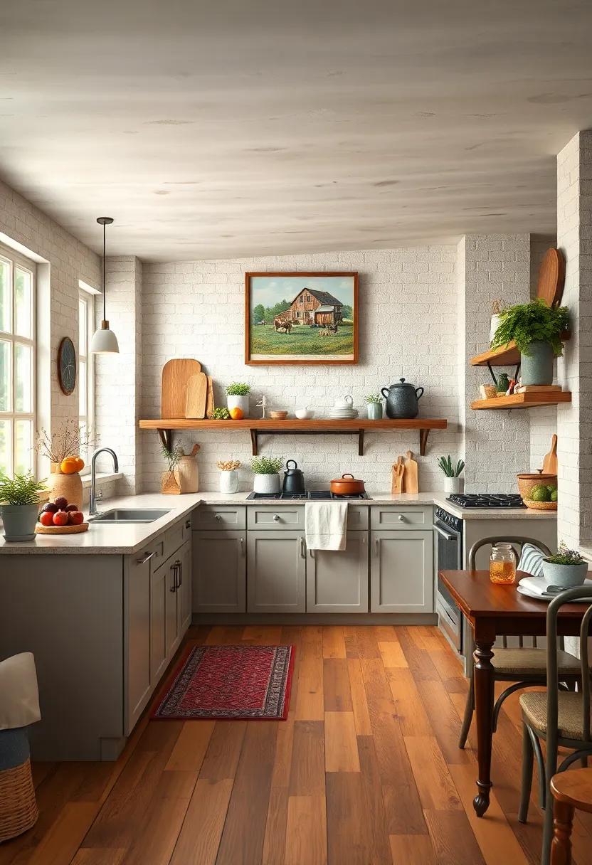 Farm-Inspired Wall Art: Add artwork ‍featuring farm animals, fresh produce, or vintage kitchen​ scenes ⁣that resonate with the farmhouse aesthetic
