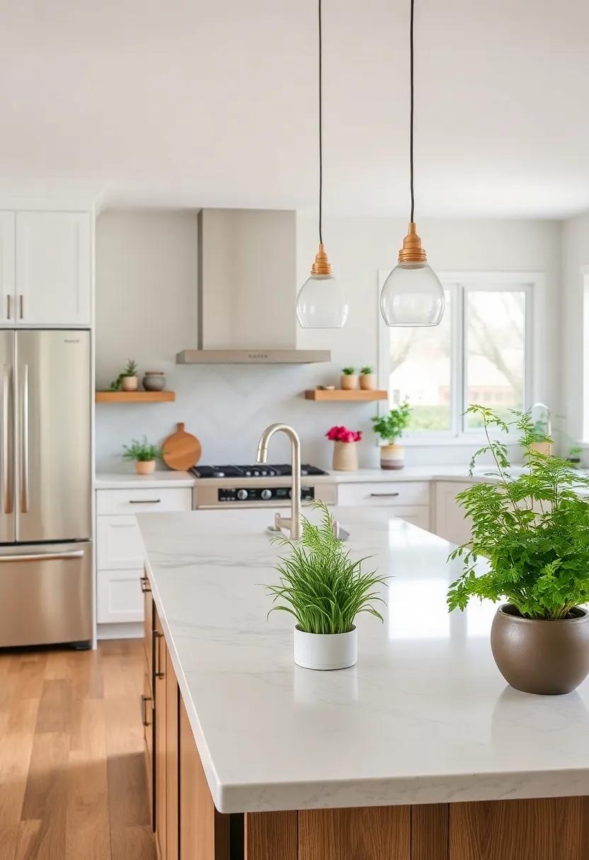 Fresh Herbs in Stylish ‌Planters‌ - Bring the outdoors in by planting fresh herbs in ⁢chic pots; they’ll add greenery and be useful for your culinary creations