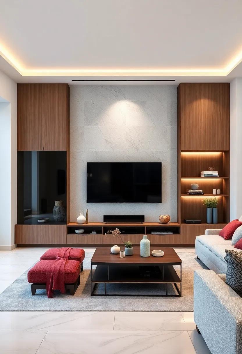 Asian-influenced Design: Highlight clean ‍lines and smooth finishes in a wall unit that draws inspiration from Asian aesthetics,⁢ promoting tranquility and harmony in your​ space