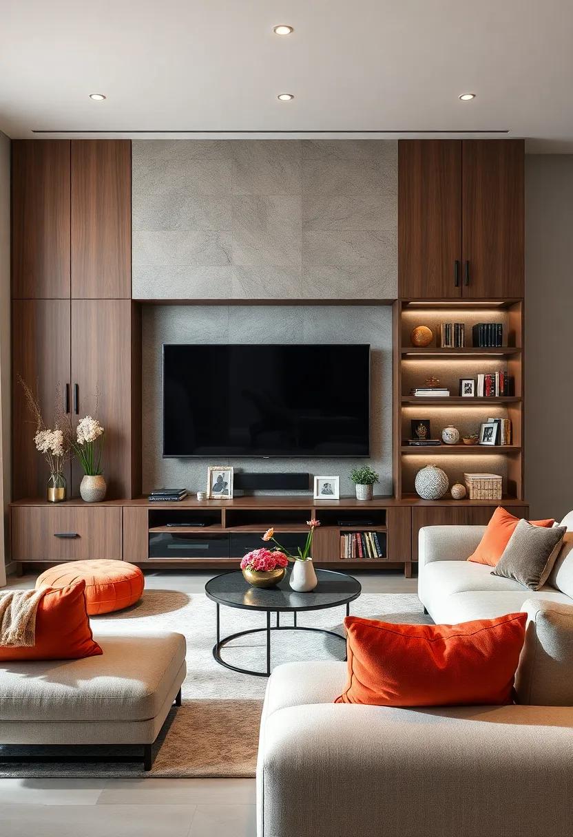 Multi-functional Marvel: Invest in a wall unit⁣ with‍ convertible‍ features, such as ​fold-out desks or extendable ⁤shelves, bringing versatility to your media storage