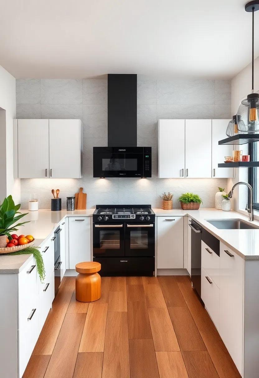 Monochrome Appliances: Invest in sleek​ black or white‌ appliances that blend seamlessly with your kitchen’s aesthetic, enhancing‍ the modern vibe