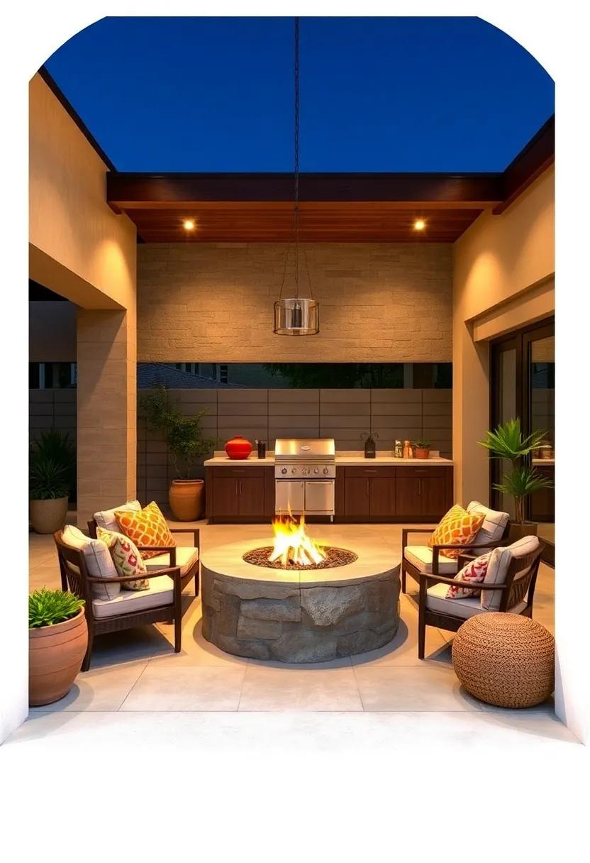 Culinary delights: consider ‌incorporating a ​grill or pizza oven near the fire pit to turn your outdoor dining experience ‍into a culinary adventure, ⁤perfect ​for gatherings