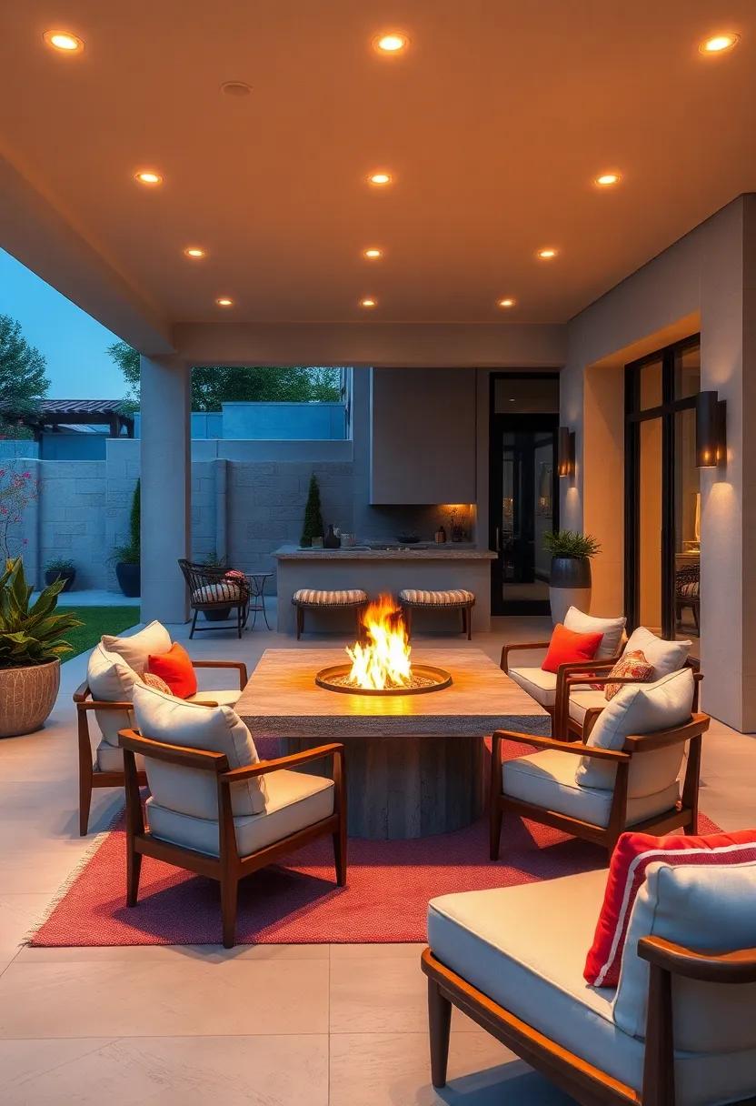 Cozy blankets: Offer plush ⁤throws ⁣or lightweight ​blankets for guests to snuggle under as ⁤they gather around the fire pit, adding an extra layer of comfort and warmth