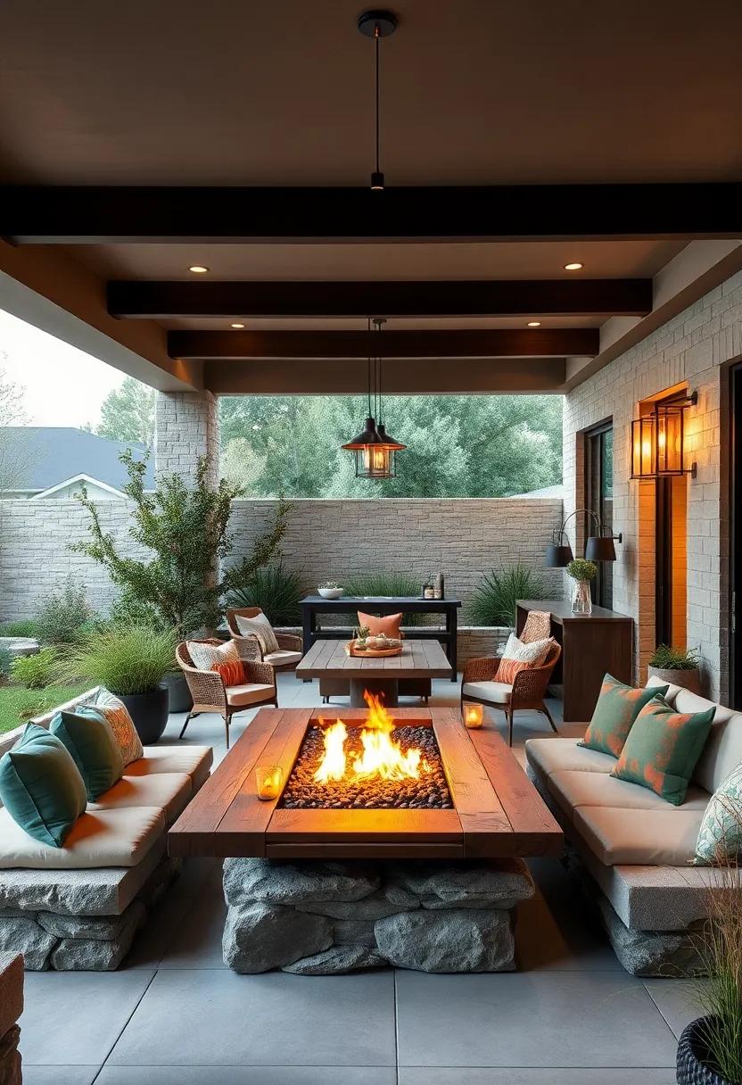 Nature-inspired décor: Incorporate natural materials like wooden tables and stone seating that⁢ harmonize with the​ surrounding ​landscape, making your ‍outdoor dining space feel like ‍an‌ extension ‍of nature