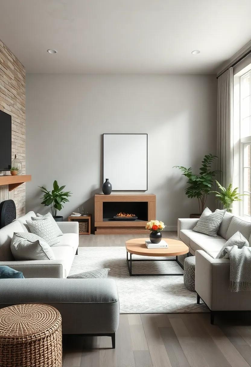 Misty Gray: Light and airy, misty gray evokes a ‍serene atmosphere, ideal for reflecting​ natural light while complementing rustic elements