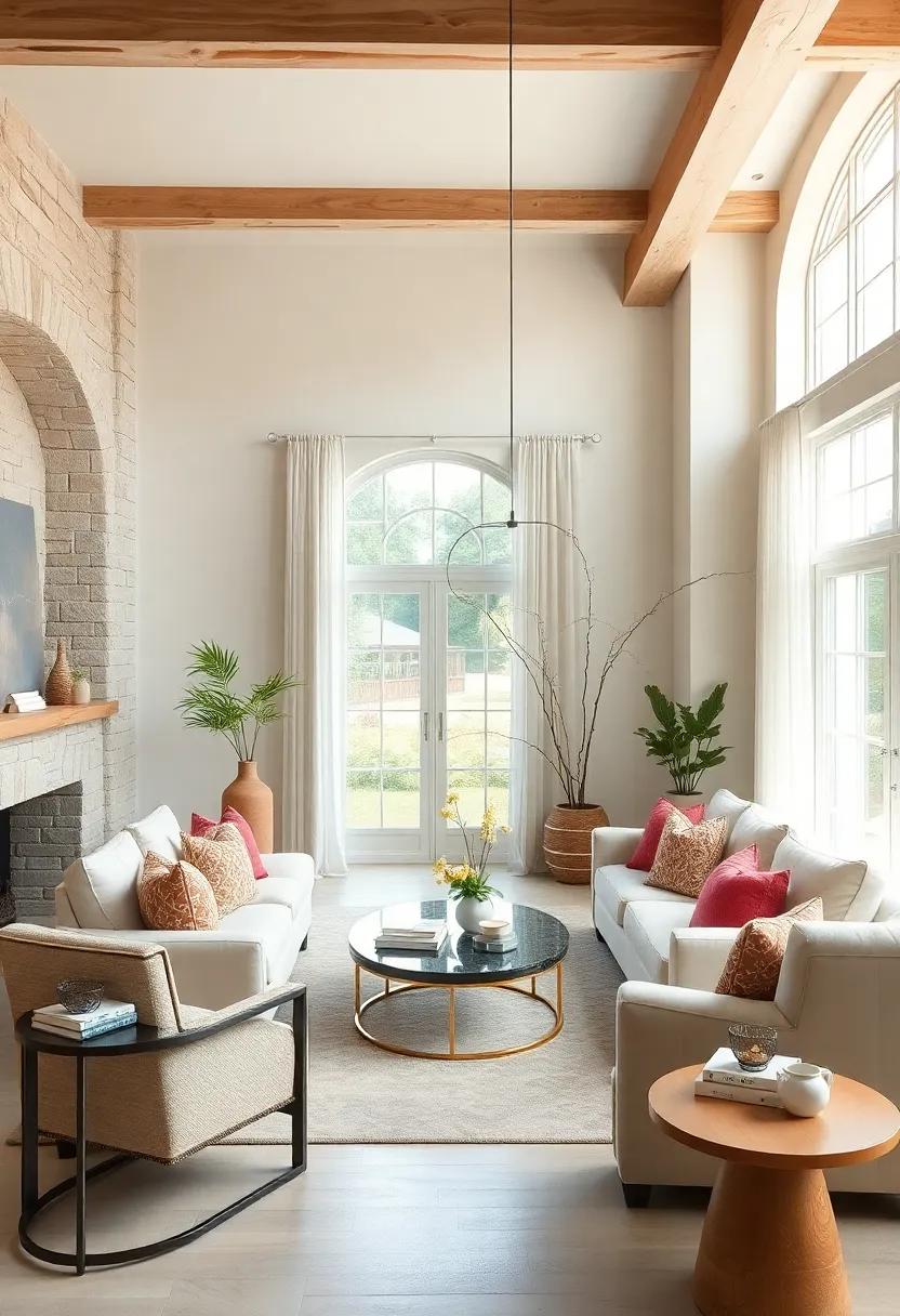 Ivory: The epitome of elegance, ivory ​adds a touch ⁤of⁤ sophistication to your‌ farmhouse living room, making any space feel airy and bright