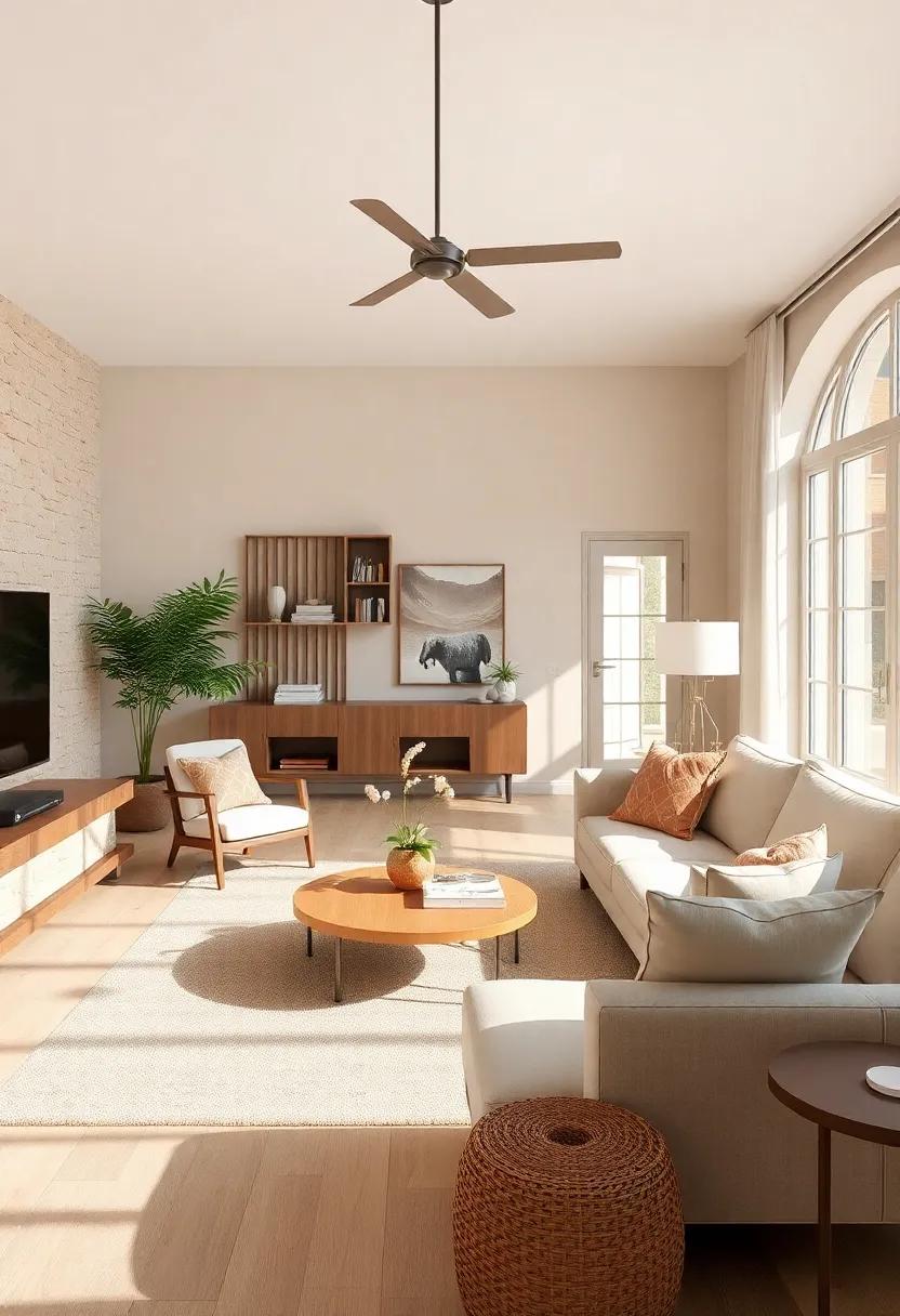 Bamboo Beige: this earthy tone brings a touch of the outdoors inside,fostering⁢ a grounded and serene environment in your living space