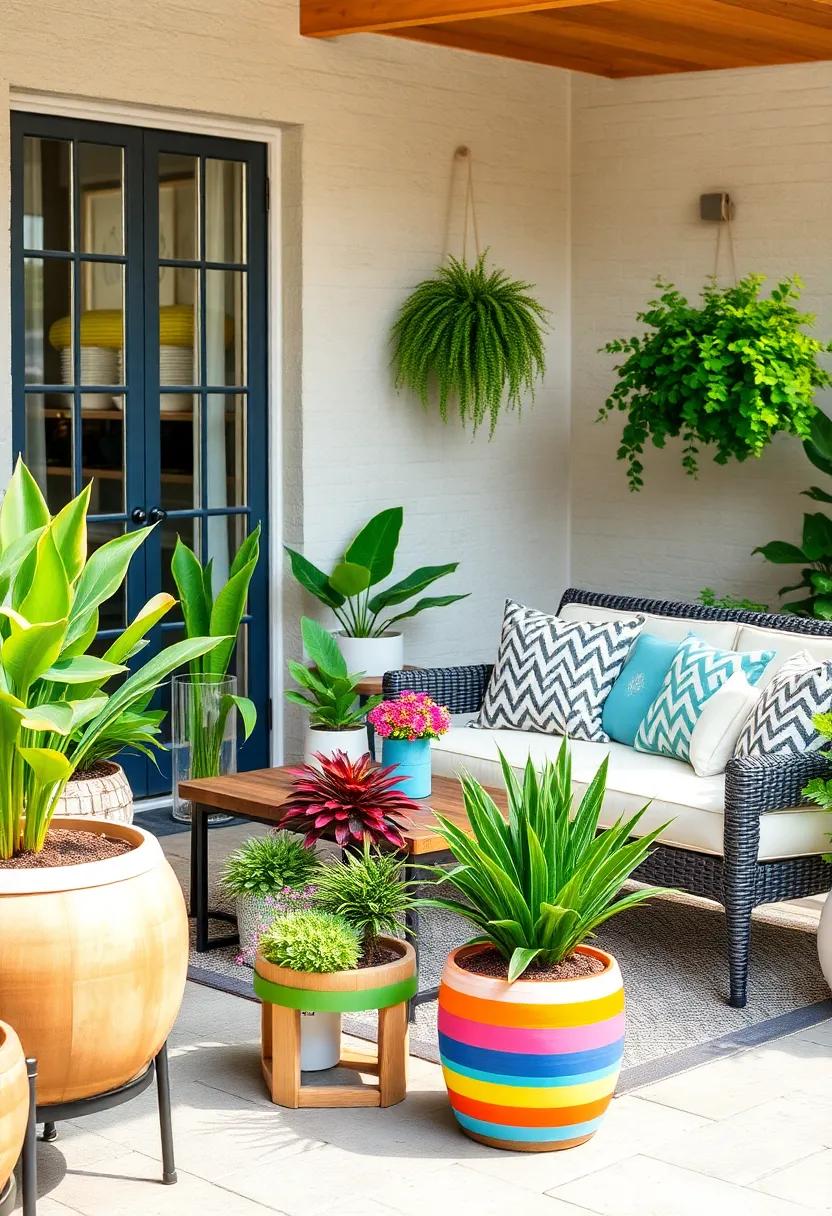 Colorful Tape ‍DIY Planters:‌ Brighten‍ up plant‍ pots with ⁣colorful tape‌ designs,⁤ bringing a playful spirit and personalized touch to your green spaces