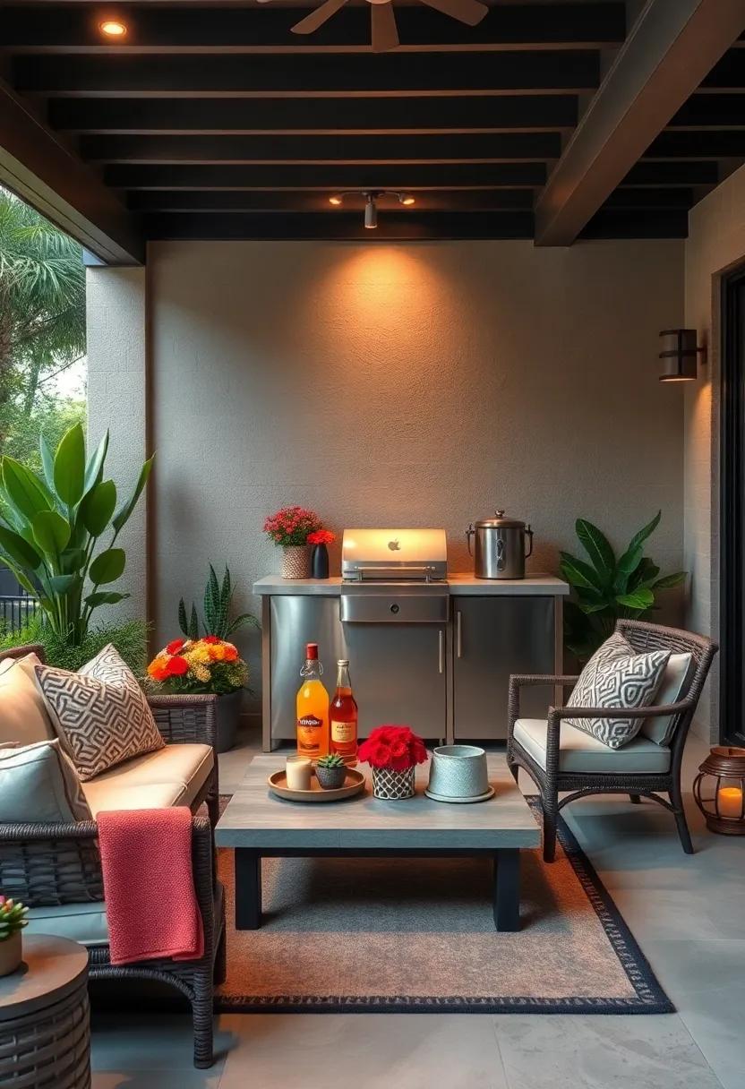 Outdoor Beverage Station: Set ⁤up a designated drink station ‍with⁤ seasonal⁣ beverages ‌and stylish containers‌ that add flair to your ​gatherings