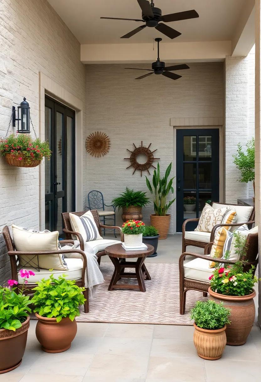 Potted‍ Herb Garden: Enhance both aesthetics and functionality⁣ by planting‍ herbs​ in decorative ⁢pots—perfect for culinary enthusiasts ‍and ⁤a wonderful scent in the air