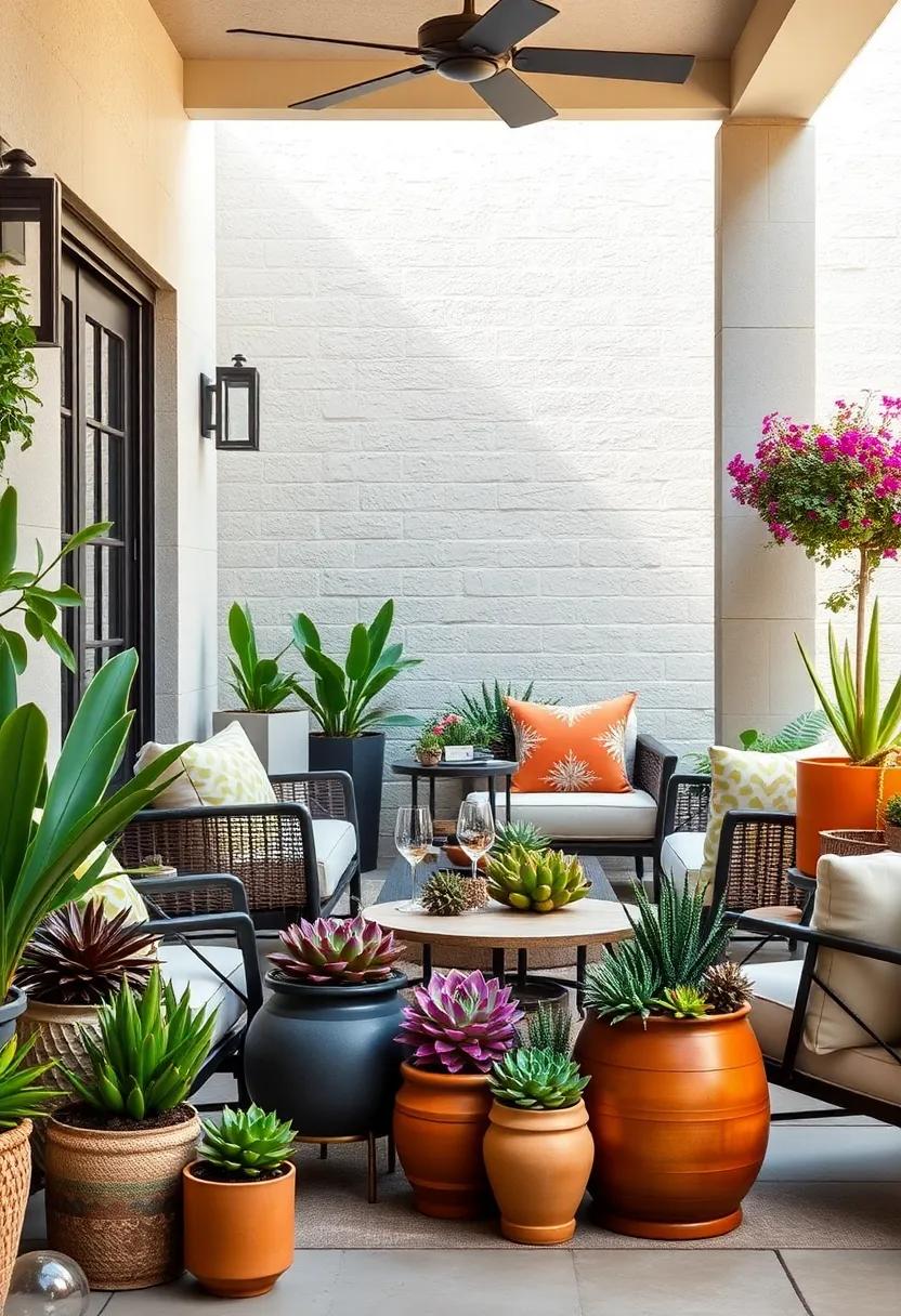 Seasonal Succulent Displays: ‌Use diverse succulents in fun containers to ⁢create eye-catching ‍displays that⁢ require minimal care and offer year-round⁢ beauty