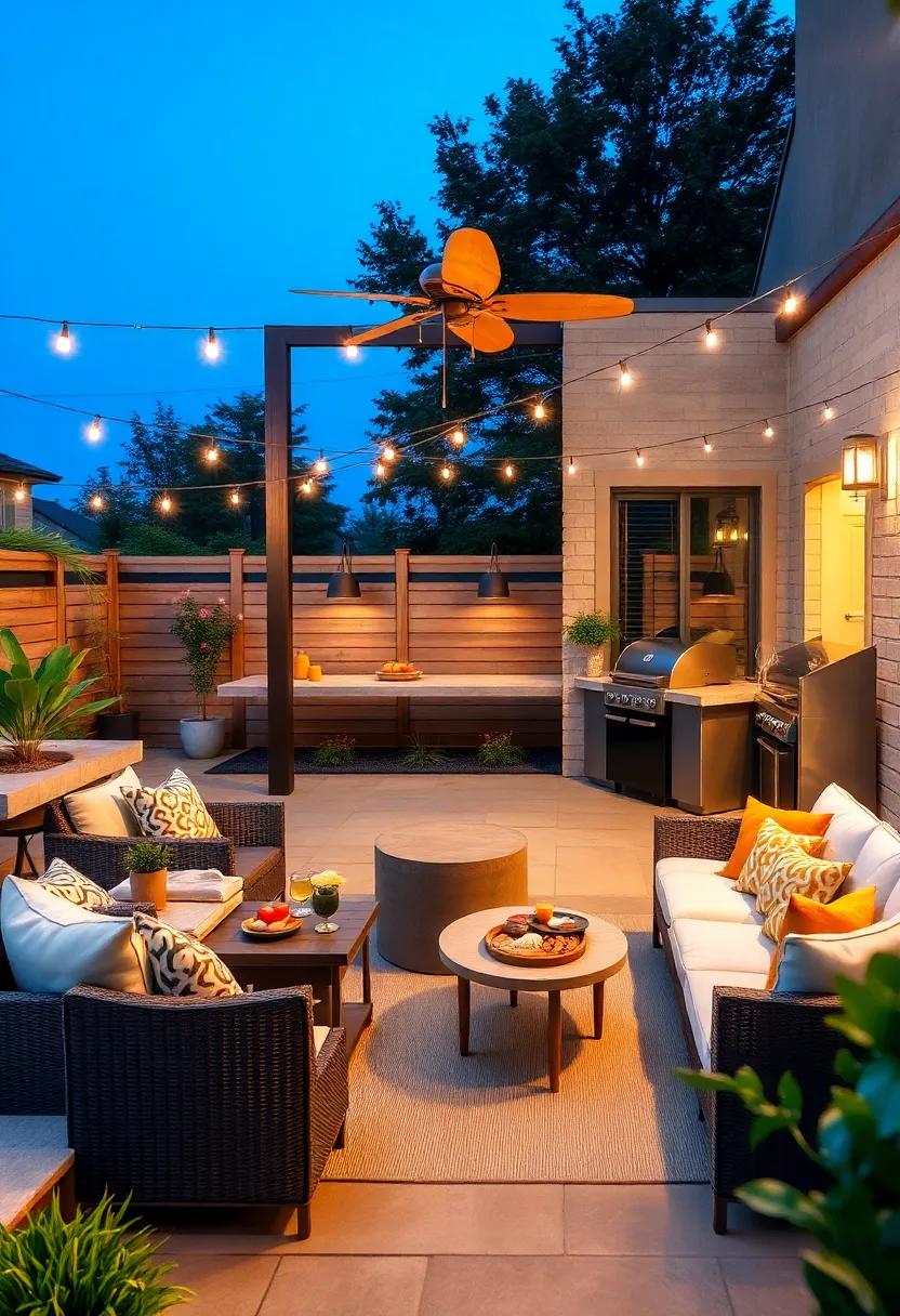 Backyard Barbecue Cook-off: Invite friends⁣ to compete in a friendly barbecue challenge, with a casual setup of grills, outdoor‍ seating, and a potluck-style side dish ​spread for a ⁤festive atmosphere