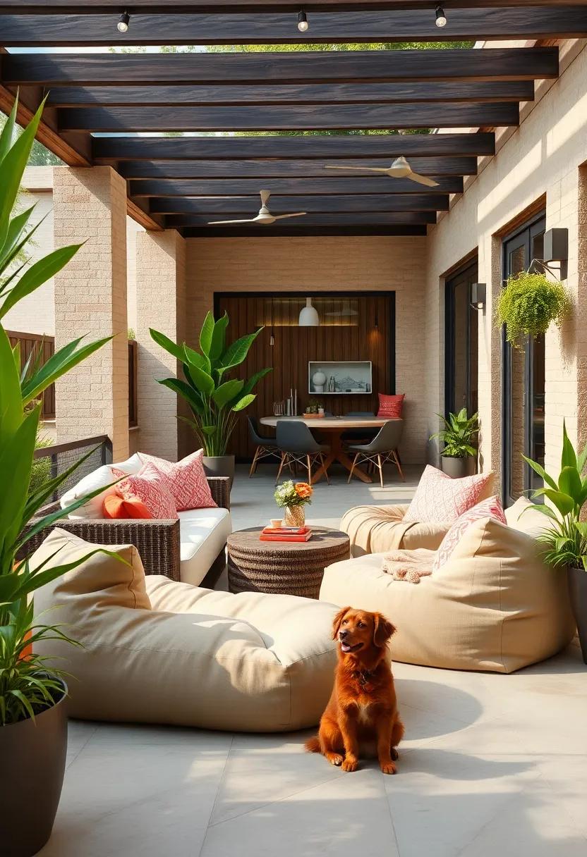 Pet-Friendly Spaces: Opt for durable, easy-to-clean​ bean bags that can withstand playful ⁤pets, ensuring comfort for all members of your family