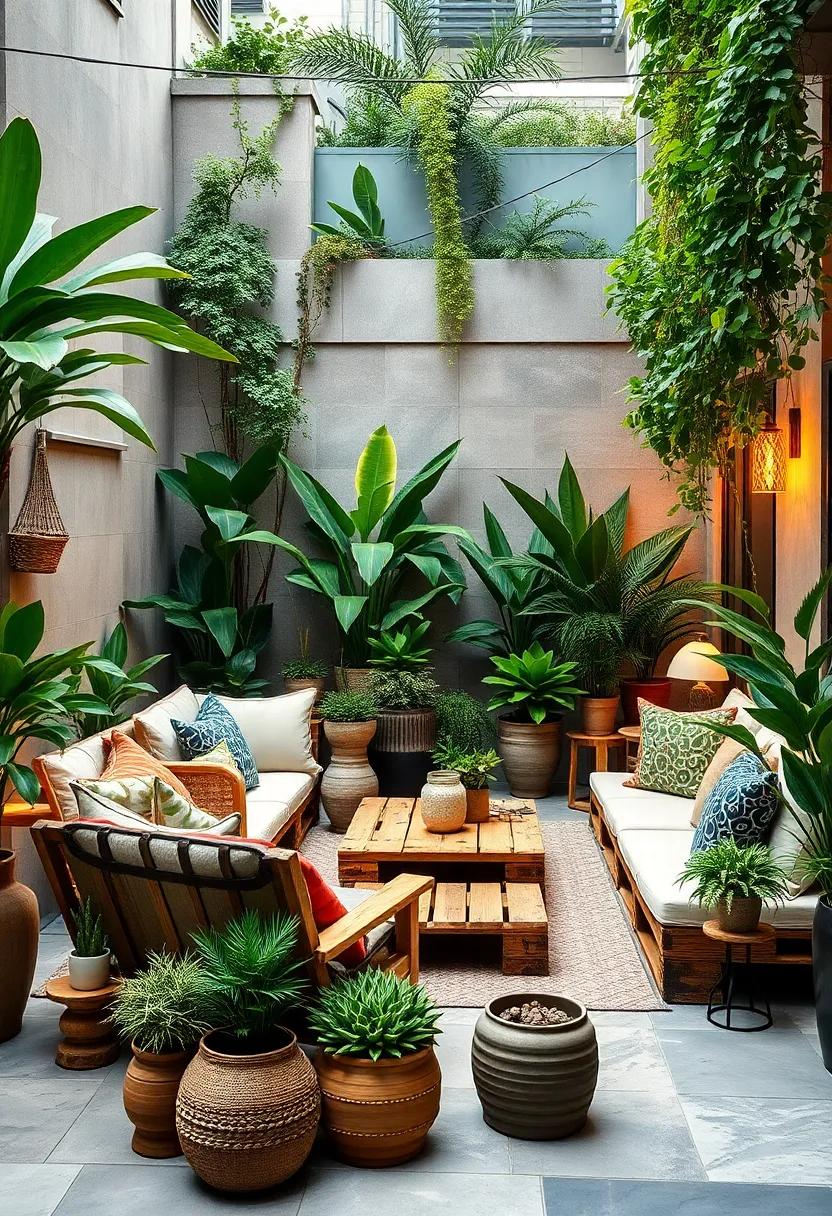 Urban Jungle: Couple your pallet designs‍ with numerous houseplants ​and green accents to ‌mimic a‌ jungle atmosphere.This lively ​arrangement will refresh your outdoor retreat‌ with boundless energy