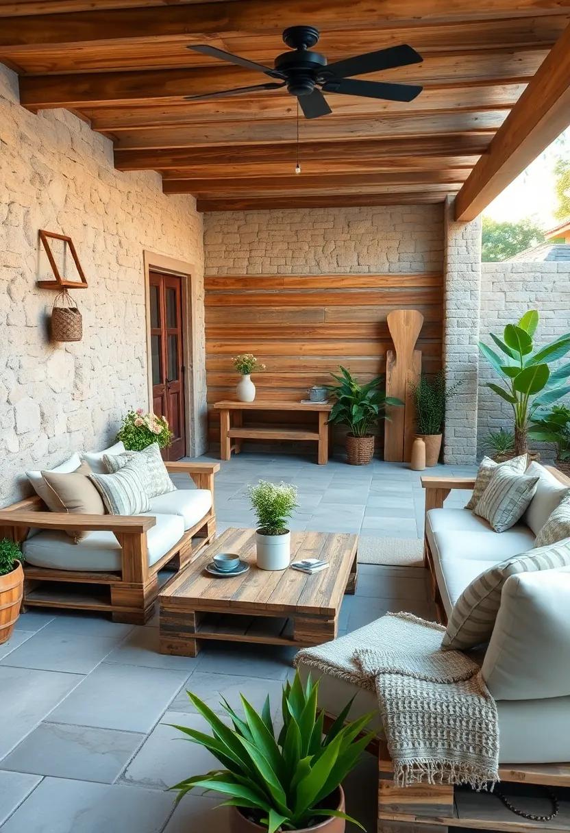 Family-friendly Fun: ​Design ⁤a⁣ versatile patio lounge using ‌large pallets as benches paired with sturdy cushions.⁢ Ensure there's‌ ample space ⁢for games and family​ gatherings​ on this ‌welcoming platform