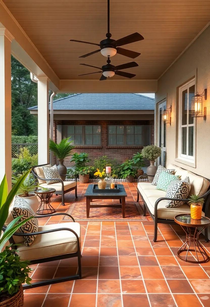 Earthy Terracotta Tiles: Opt for terracotta mosaics that provide ‌a warm, earthy tone, perfect for creating a cozy and⁣ inviting atmosphere in your outdoor space
