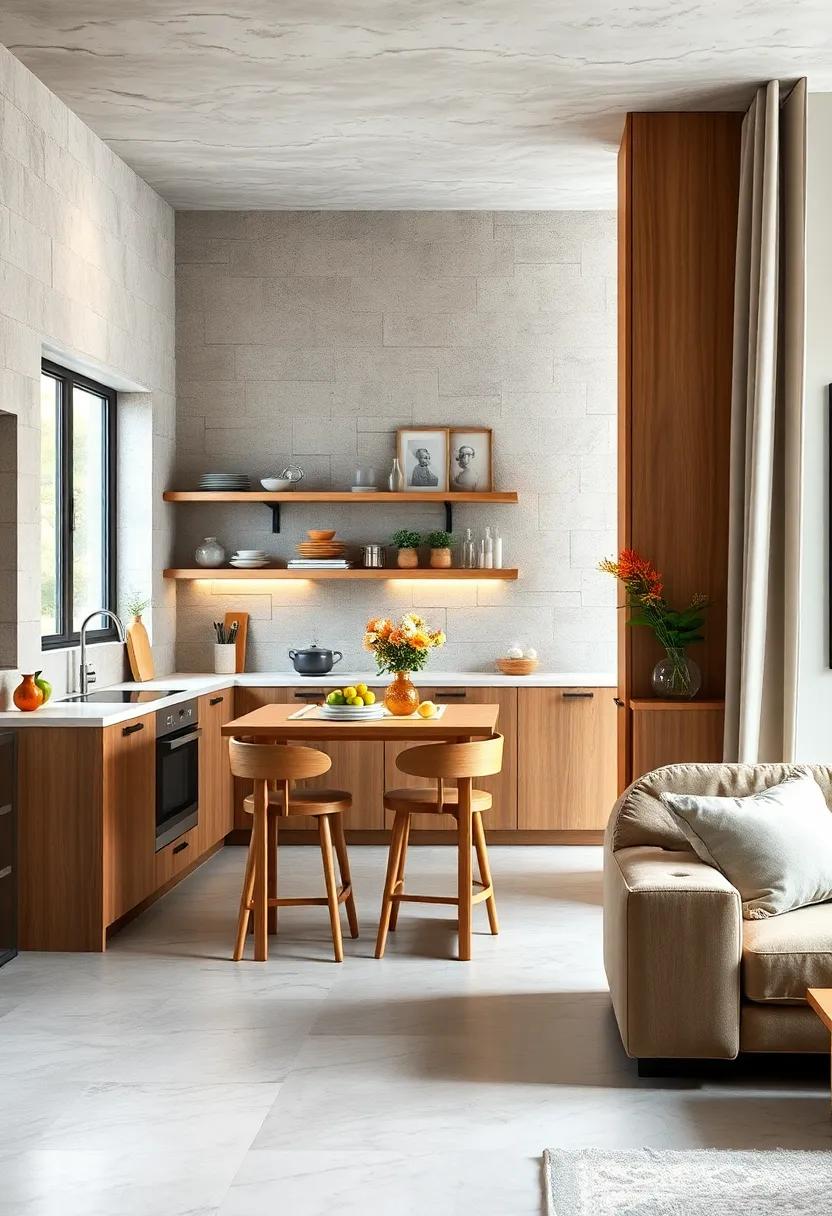 Hidden ⁤Extension: Use a pull-out or foldable breakfast bar that can be tucked away⁢ when not in use, perfect for ‍smaller kitchens