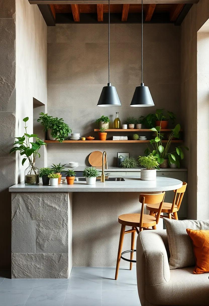 Lush Greenery: Infuse life into your breakfast space ‌by adding potted herbs or small plants atop your bar ​for freshness and ‌aroma