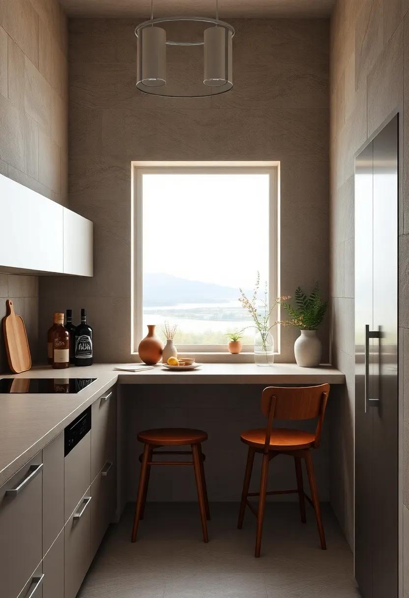 Window View:⁤ Position a​ breakfast bar by the window to enjoy natural light and serene views with your morning coffee