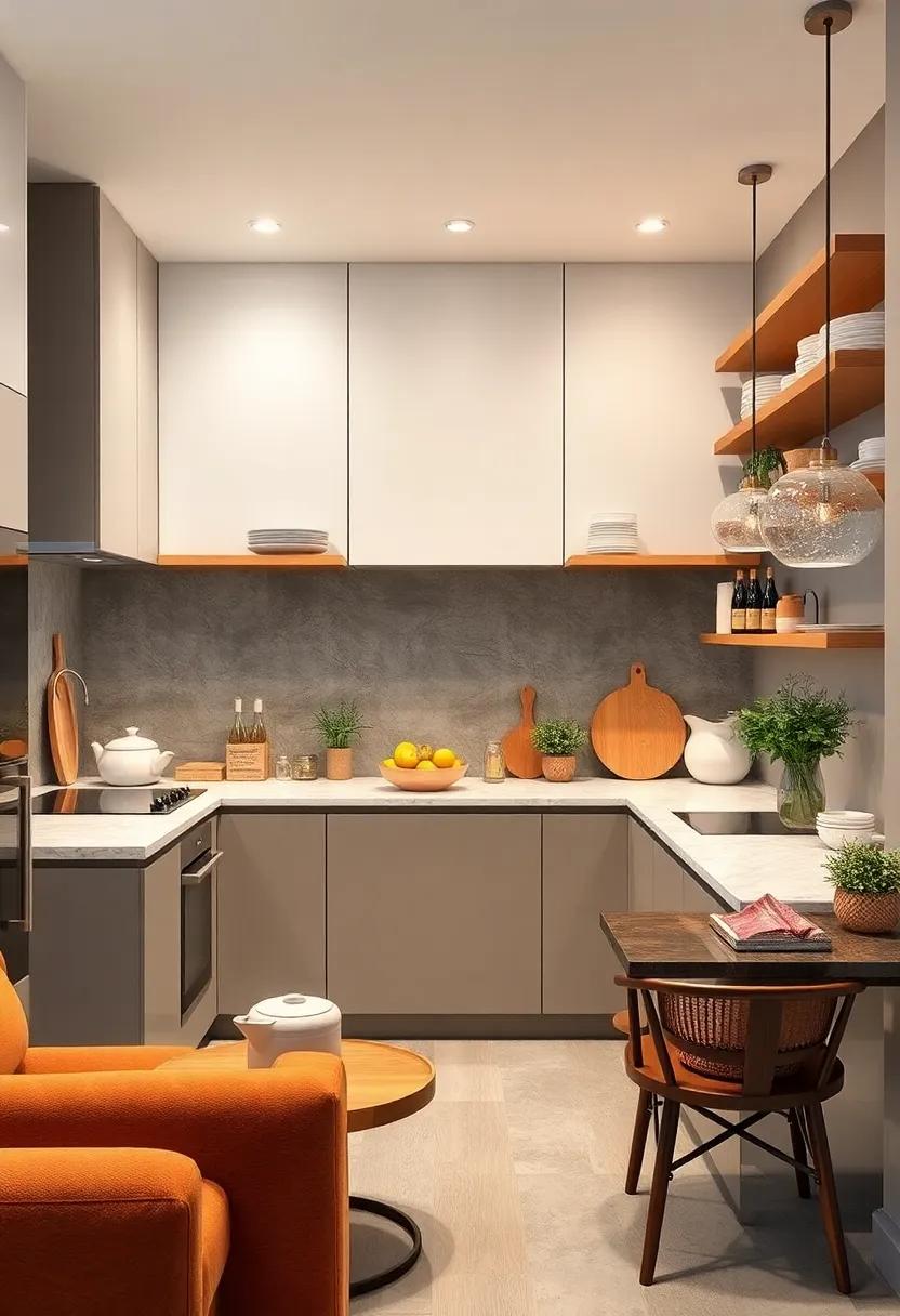 Embrace Open Shelving: Replace upper cabinets with ‍open shelves ​to create an ⁤airy feel and showcase⁢ your ‍favorite dishware