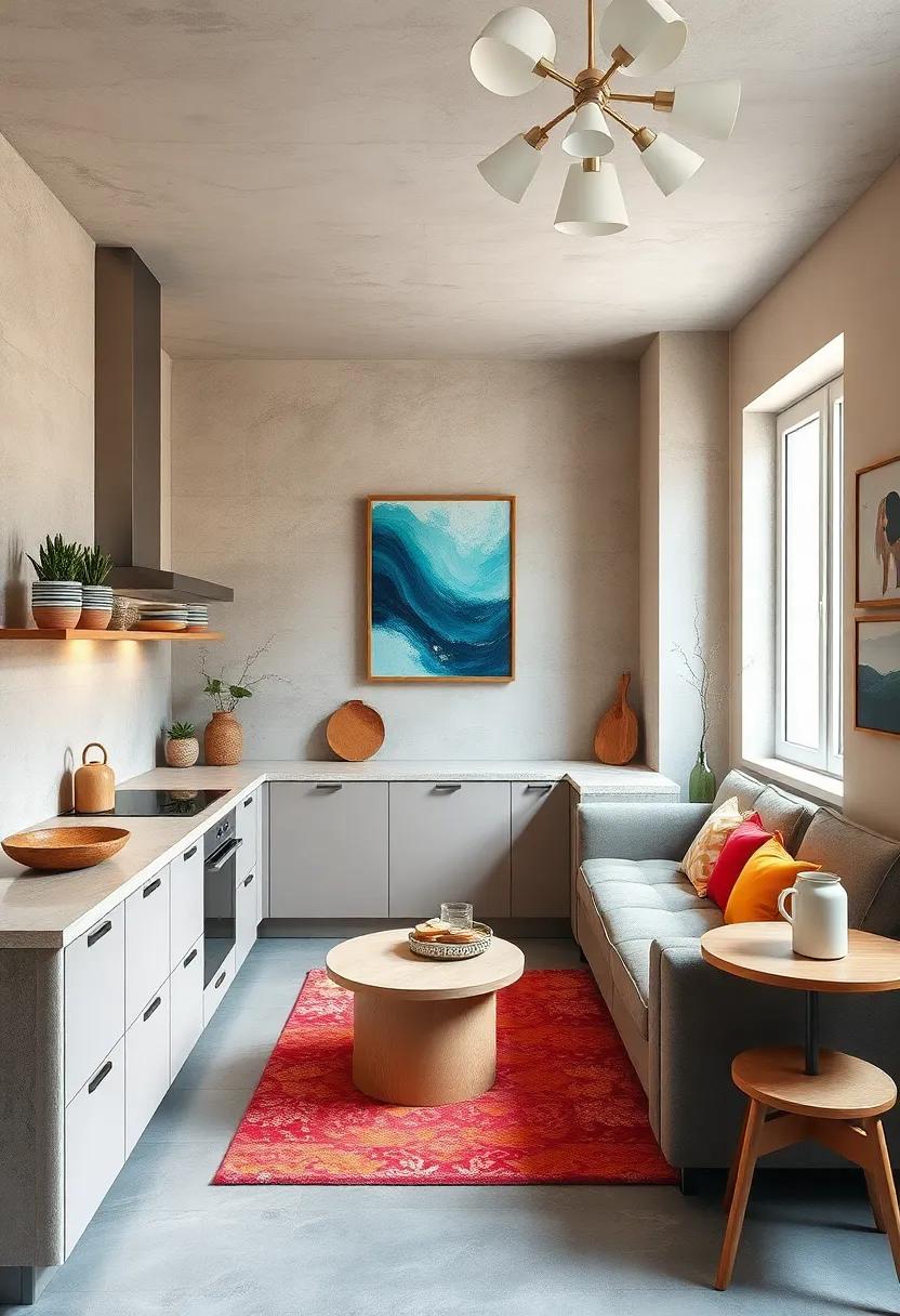 Incorporate ⁣Bright⁣ Artwork:⁢ Use colorful​ art pieces to draw the eye up and create a more‍ expansive feeling