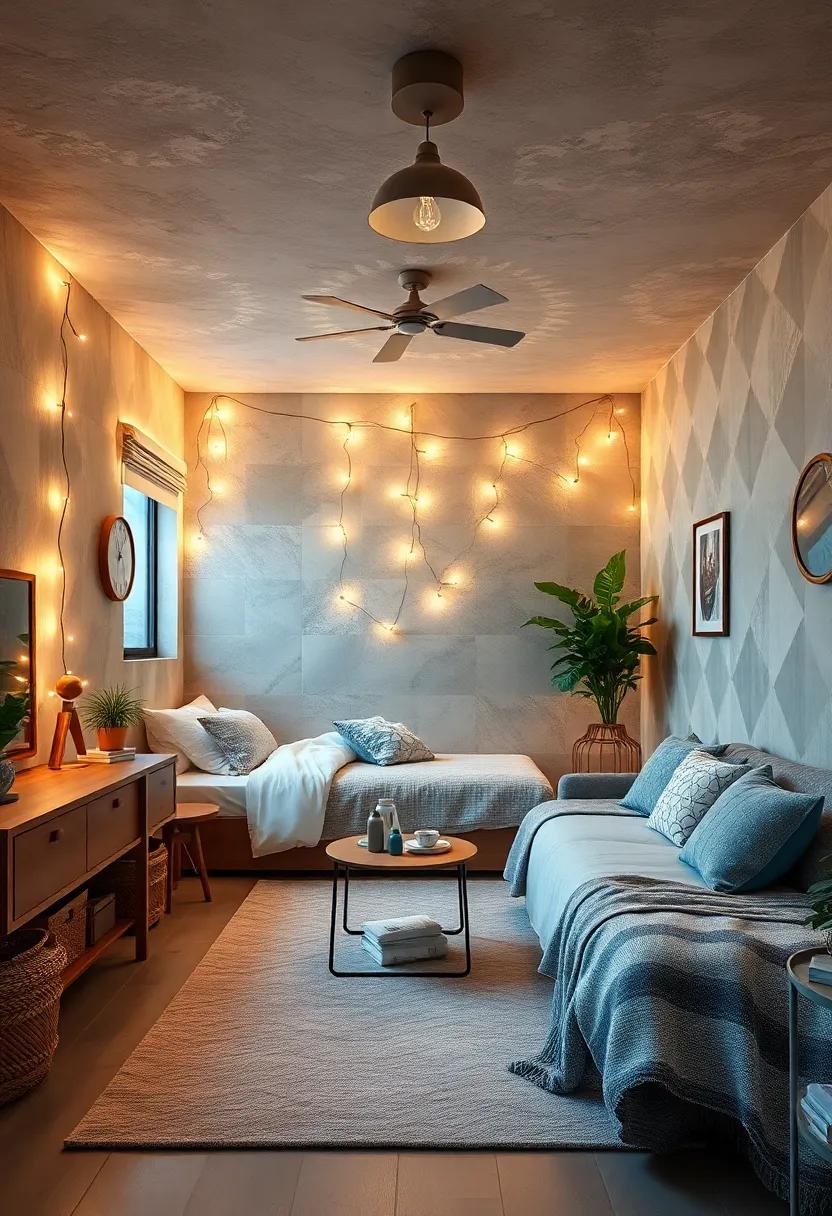 Sound-Activated Magic:⁣ Invest in sound-activated fairy‍ lights that dance along with your favorite tunes, turning your room into​ a lively ​spot