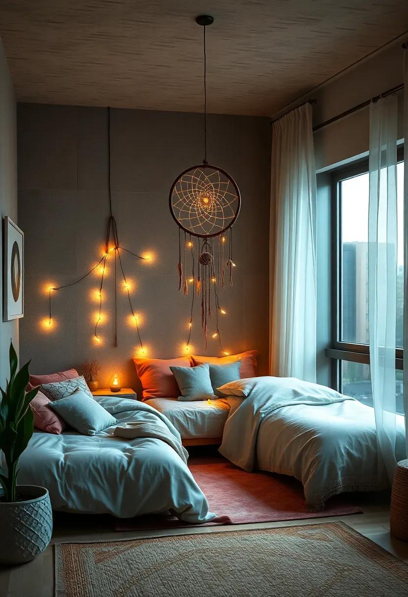 Magical⁣ Mirror: ‌Create a stunning focal point by wrapping fairy lights ‍around your vanity mirror for a⁣ luminous ‌glow‌ that’s perfect ⁢for makeup sessions