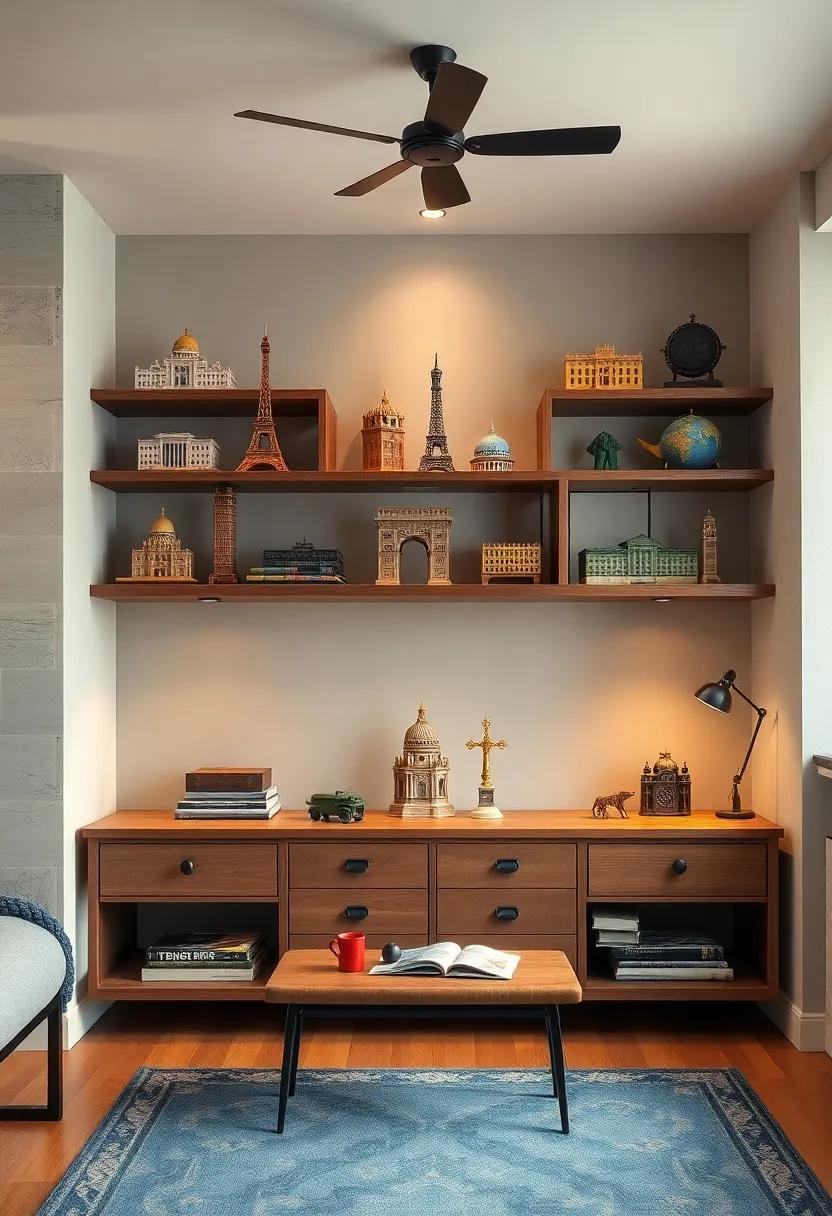 Historical Landmark Models: ​Decorate⁤ shelves with⁢ scale models of famous landmarks, adding an educational element to the ‍decor